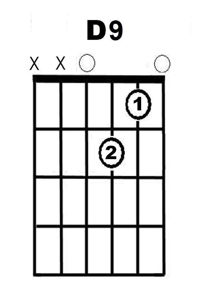 D9 chord diagram