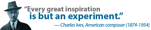 Charles Ives quote